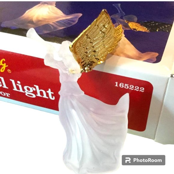 Holiday Living Christmas Frosted Angel Light Set - Picture 3 of 5